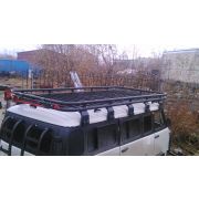 БАГАЖНИК УАЗ-452 АЛЛИГАТОР (СУПЕР усиленный) (10 ОПОР)