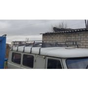 БАГАЖНИК УАЗ-452,«Колумб» (10-ти опорный,кроншт.под галоген,огр.бортов)