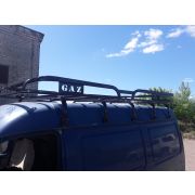 БАГАЖНИК для а/м ГАЗ-2752 СОБОЛЬ НАВИГАТОР (2,9х1,7х0.2 10 опор) (покр.сеткой+5600р)