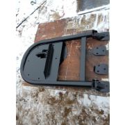 ДЕРЖАТЕЛЬ ЗАПАСТНОГО КОЛЕСА УАЗ ПАТРИОТ С ДВЕРЬЮ (КАЛИТКА) тюнинг
