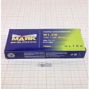 АВТОЛАМПА А12-1,2 (панель приборов) б/ц МАЯК ULTRA (81212)
